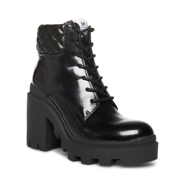 Botki Damskie Steve Madden Aryn Czarne | SM-697IM