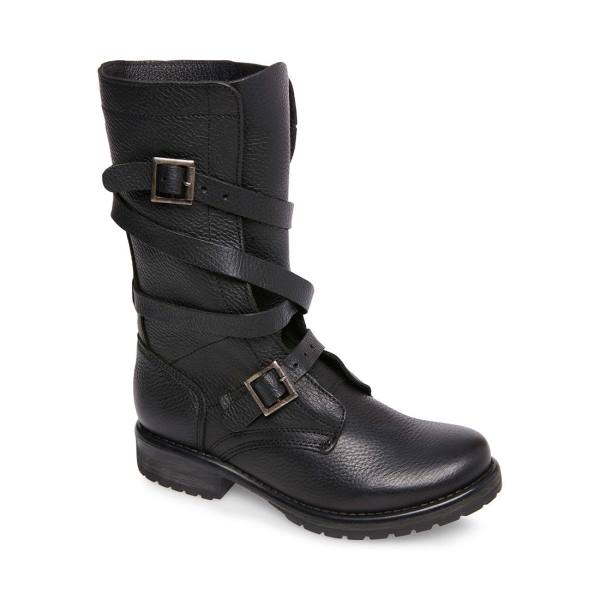 Botki Damskie Steve Madden Banddit Skórzane Czarne | SM-379ZM