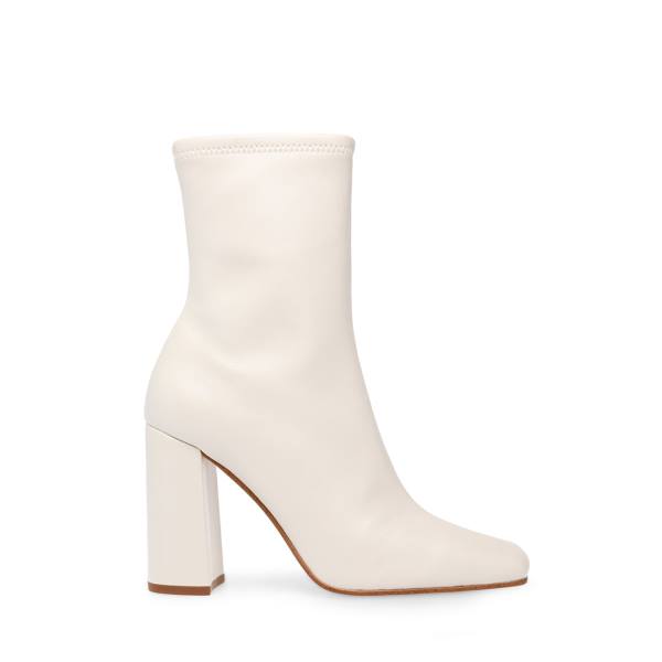 Botki Damskie Steve Madden Lynden Bone Beżowe | SM-128AD