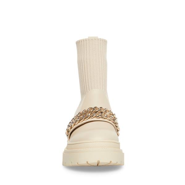 Botki Damskie Steve Madden Zyla Sand Brązowe | SM-573BT