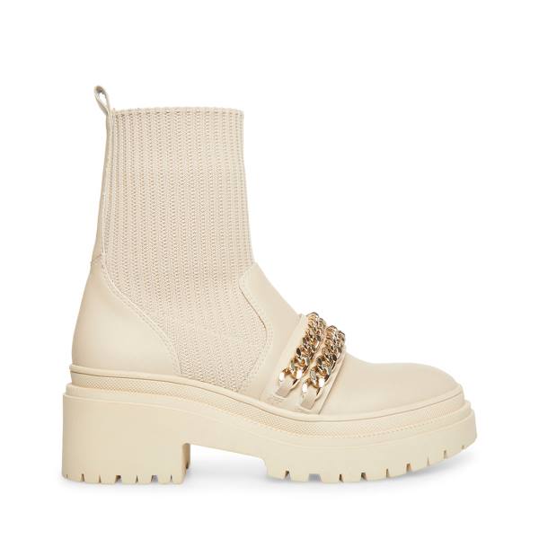 Botki Damskie Steve Madden Zyla Sand Brązowe | SM-573BT