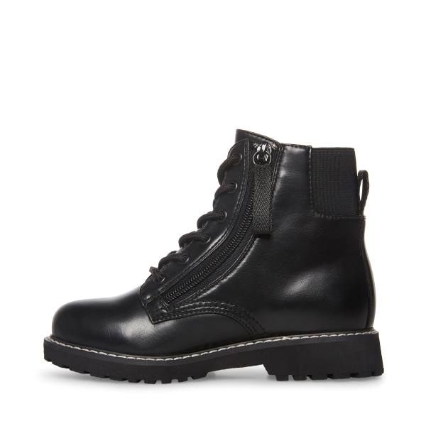 Botki Dziecięce Steve Madden Abettyy Czarne | SM-157NS