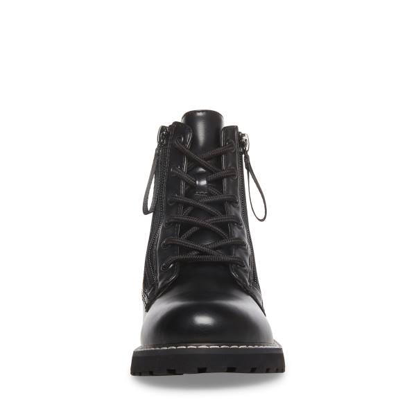 Botki Dziecięce Steve Madden Abettyy Czarne | SM-157NS