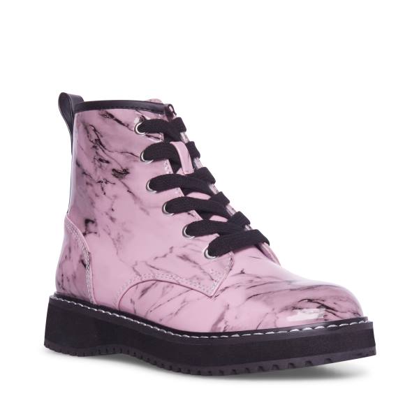 Botki Dziecięce Steve Madden Jmilaa Blush Różowe | SM-670NJ