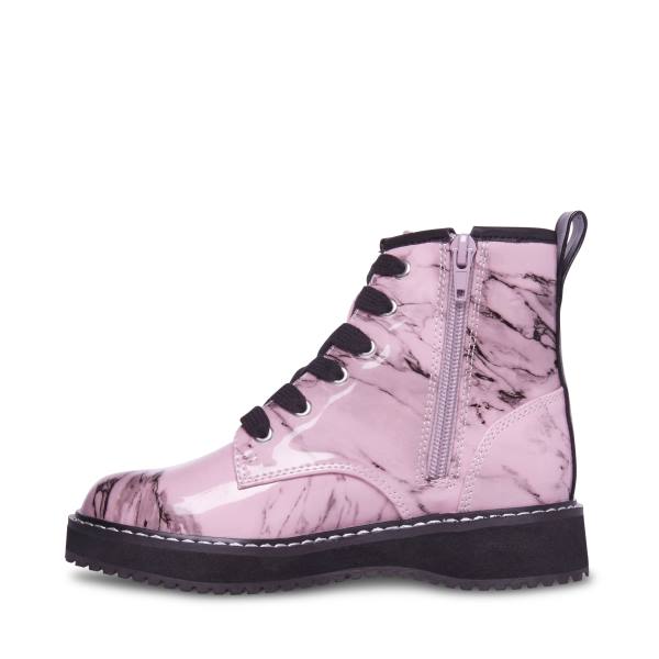 Botki Dziecięce Steve Madden Jmilaa Blush Różowe | SM-670NJ