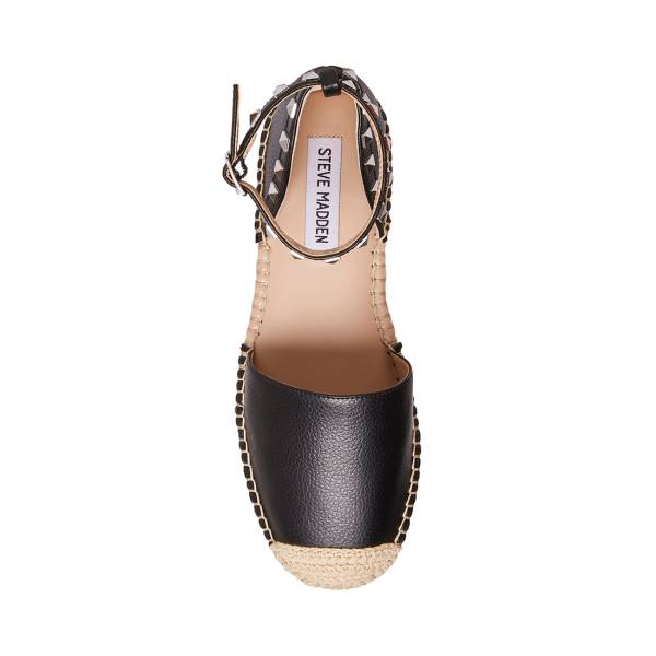 Buty Płaskie Damskie Steve Madden Alissa Czarne | SM-123YG