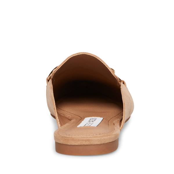 Buty Płaskie Damskie Steve Madden Foreseen Tan Brązowe | SM-287JY