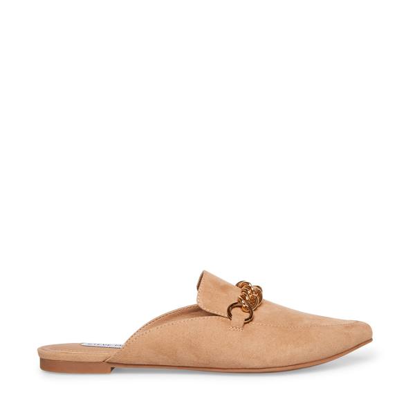 Buty Płaskie Damskie Steve Madden Foreseen Tan Brązowe | SM-287JY