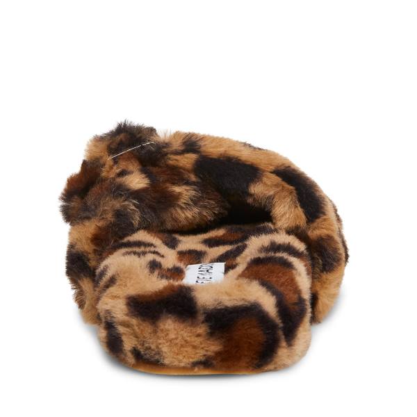 Kapcie Damskie Steve Madden Staycation Leopard Panterka | SM-534UW