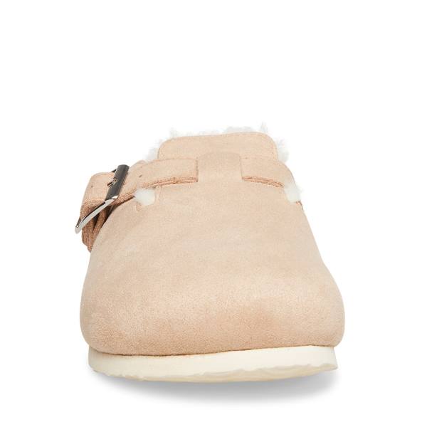 Kapcie Damskie Steve Madden Unwind Taupe Szare Brązowe | SM-816HF