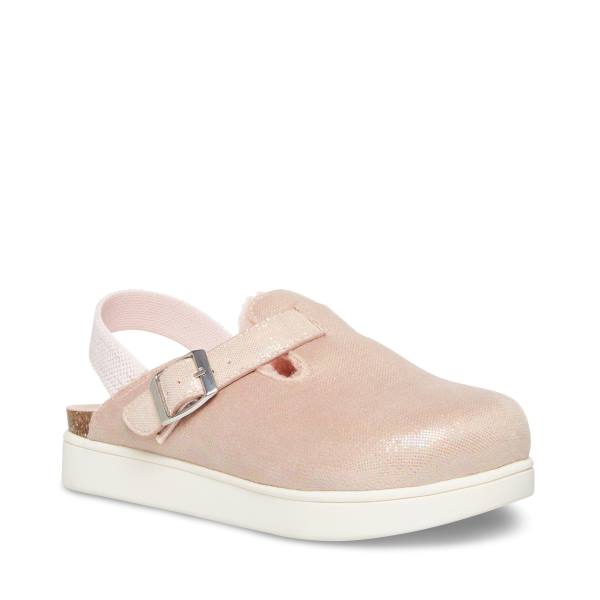 Kapcie Dziecięce Steve Madden Jfade Blush Różowe | SM-726MB