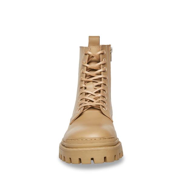 Kozaki Męskie Steve Madden Halen2 Sand Brązowe | SM-248JL