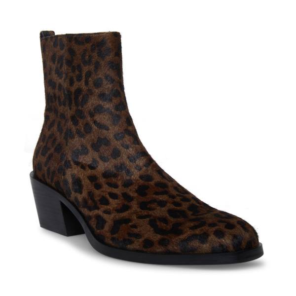 Kozaki Męskie Steve Madden Richie Leopard Panterka | SM-794HO