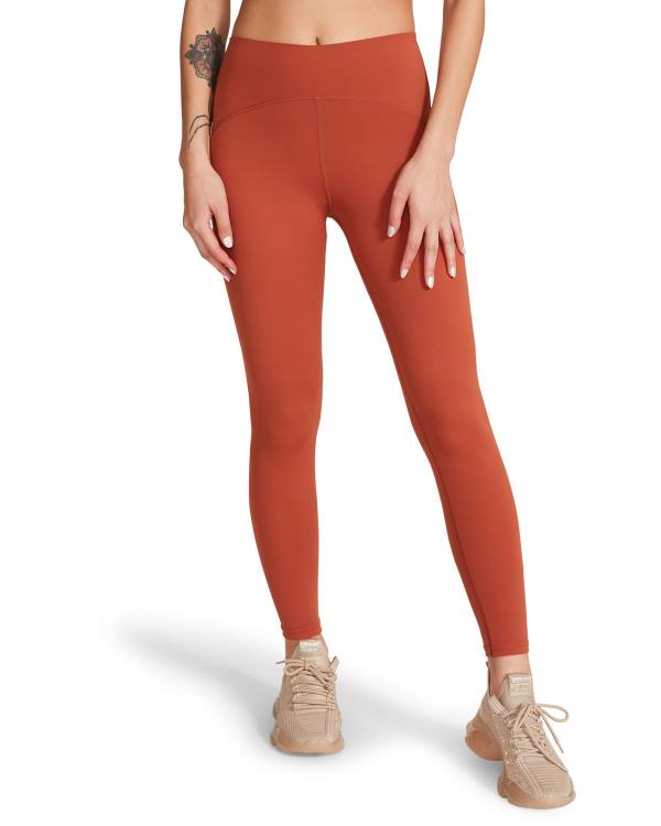 Legginsy Damskie Steve Madden Active Brązowe | SM-732DZ