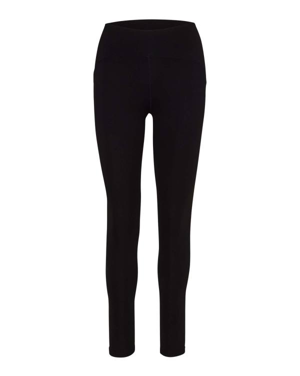 Legginsy Damskie Steve Madden Active Czarne | SM-714IM