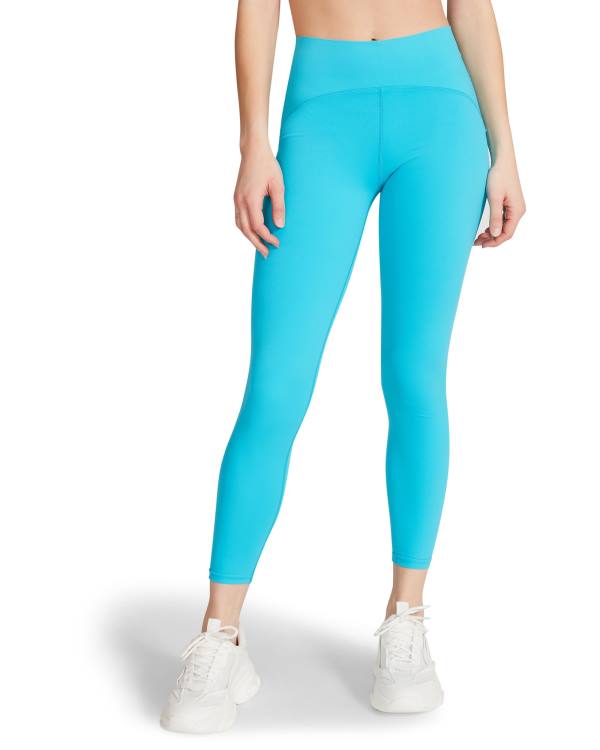 Legginsy Damskie Steve Madden Active Turquoise Turkusowe | SM-485UH