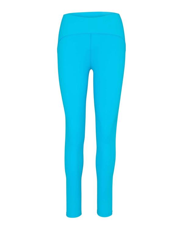 Legginsy Damskie Steve Madden Active Turquoise Turkusowe | SM-485UH