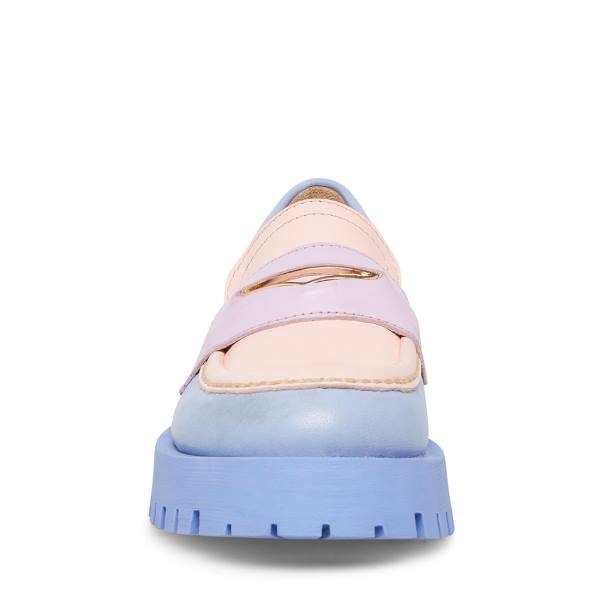 Loafersy Damskie Steve Madden Lawrence Pastel Kolorowe | SM-106HW