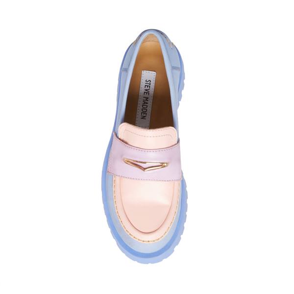 Loafersy Damskie Steve Madden Lawrence Pastel Kolorowe | SM-106HW