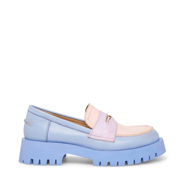 Loafersy Damskie Steve Madden Lawrence Pastel Kolorowe | SM-106HW