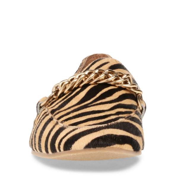 Loafersy Damskie Steve Madden Soprano-t Tiger | SM-384YK