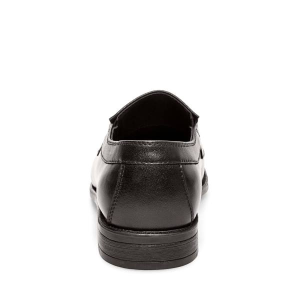 Loafersy Dziecięce Steve Madden Codee Czarne | SM-273QT