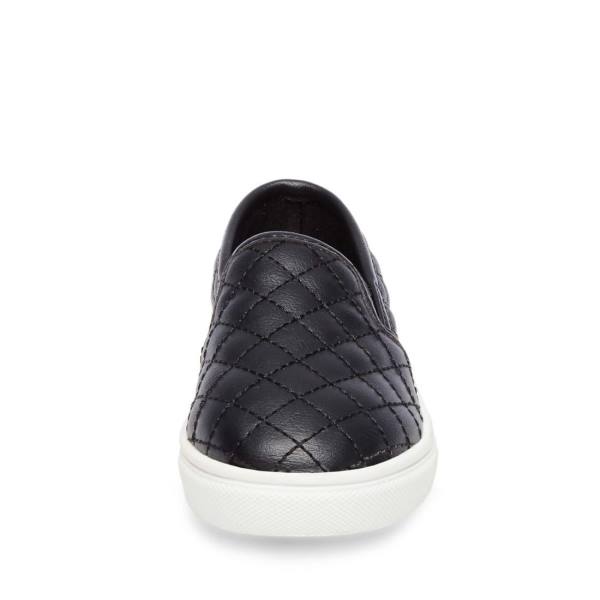 Loafersy Dziecięce Steve Madden Tecntrcq Czarne | SM-825YA