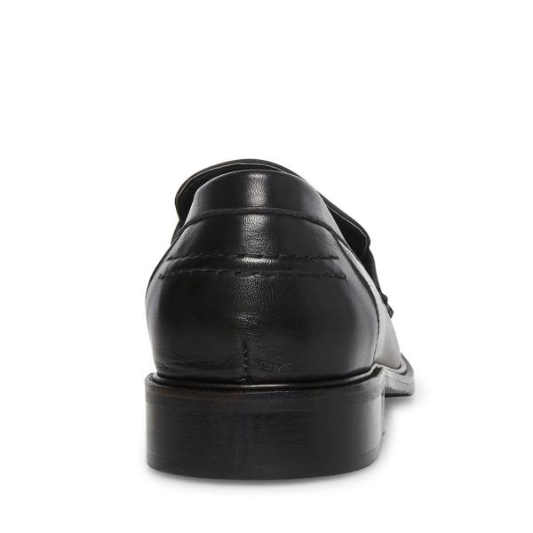 Mokasyny Męskie Steve Madden Brookline Box Czarne | SM-683NH