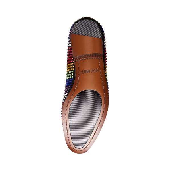 Mokasyny Męskie Steve Madden Charmer Rainbow Kolorowe | SM-098LW