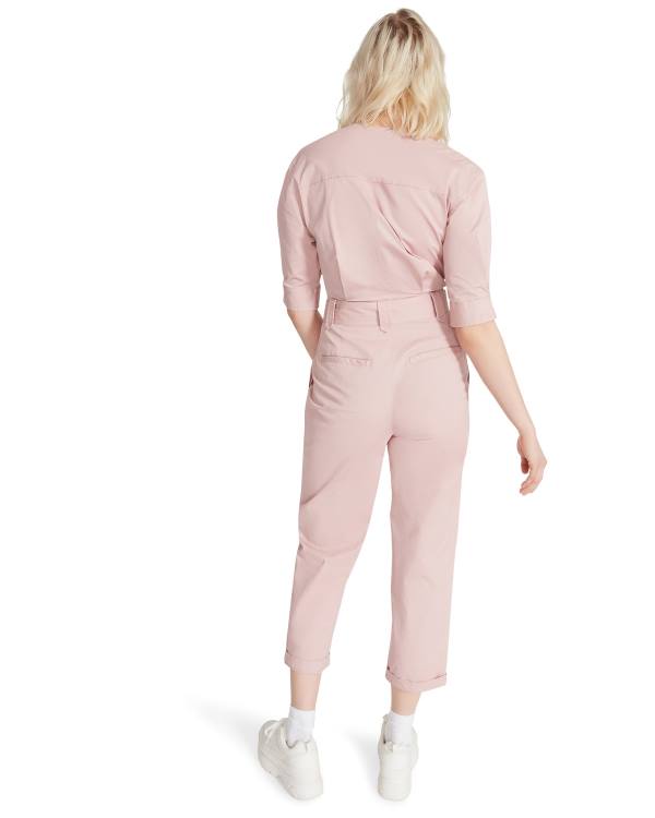 Najfatalniejszy Damskie Steve Madden Flying Private Jumpsuit Głęboka Różowe | SM-037QB