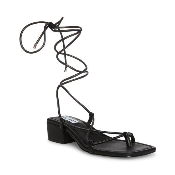 Sandały Damskie Steve Madden Claremont Czarne | SM-596PF