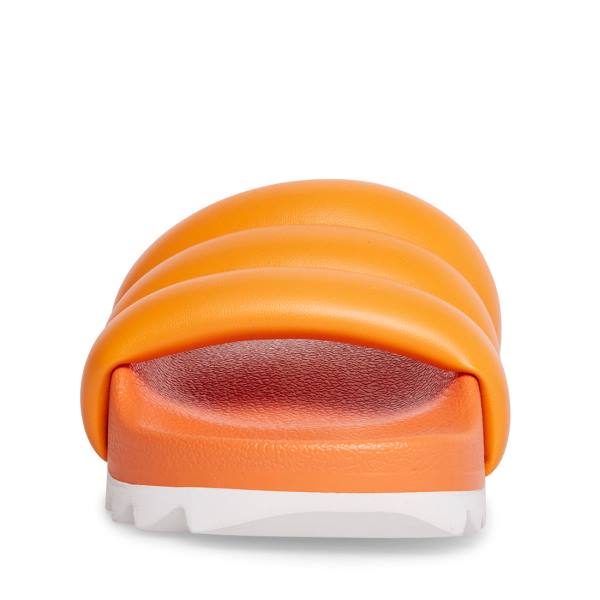 Sandały Damskie Steve Madden Cushy Pomarańczowe | SM-287TE