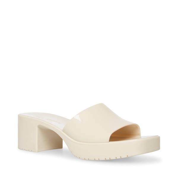 Sandały Damskie Steve Madden Harlin Bone Beżowe | SM-083CK