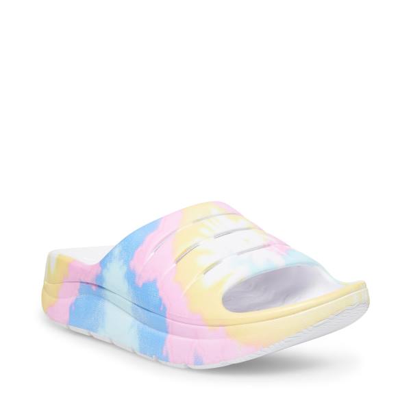 Sandały Damskie Steve Madden Hawai Bright Głęboka Kolorowe | SM-375CU