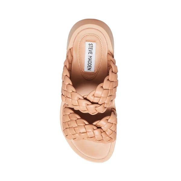 Sandały Damskie Steve Madden Helsa Blush Różowe | SM-804GT