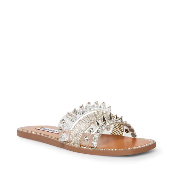 Sandały Damskie Steve Madden Leandra Clear | SM-658QA