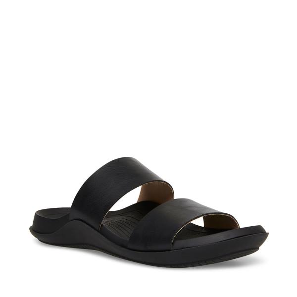 Sandały Damskie Steve Madden Libraa Paris Czarne | SM-318DQ