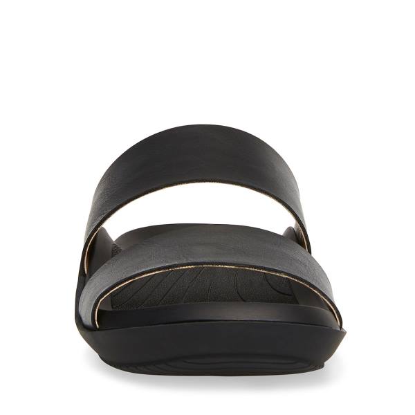 Sandały Damskie Steve Madden Libraa Paris Czarne | SM-318DQ