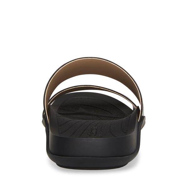 Sandały Damskie Steve Madden Libraa Paris Czarne | SM-318DQ