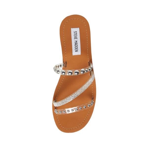 Sandały Damskie Steve Madden Luciella Clear | SM-062GW