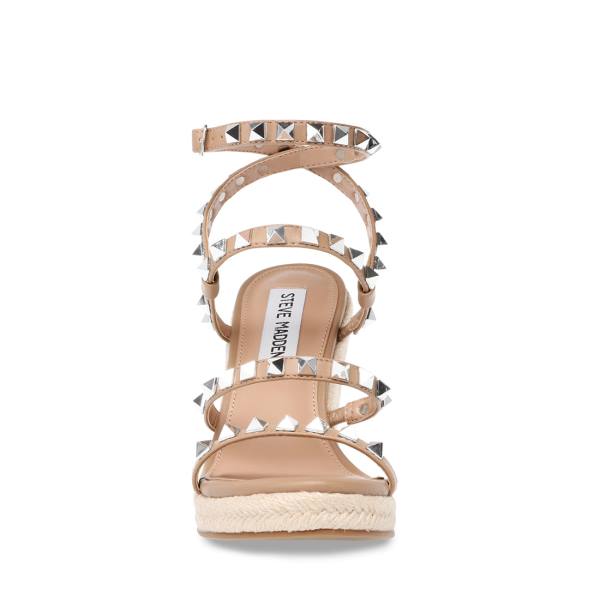 Sandały Damskie Steve Madden Mali Tan Brązowe | SM-076QH