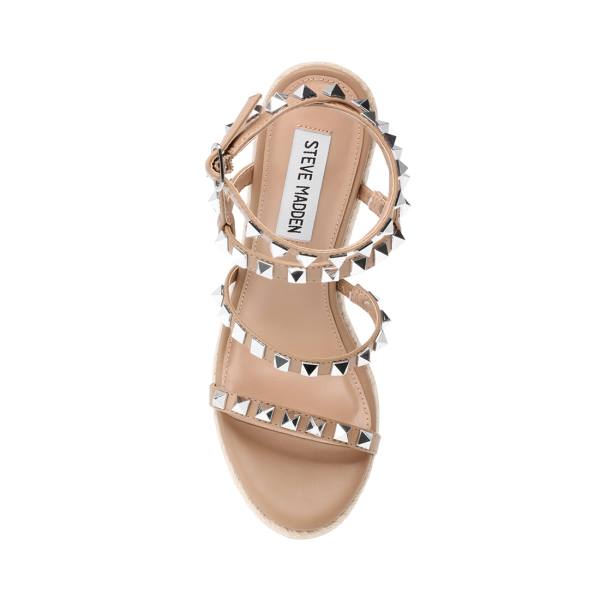 Sandały Damskie Steve Madden Mali Tan Brązowe | SM-076QH