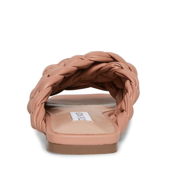 Sandały Damskie Steve Madden Marina Tan Beżowe | SM-489HY