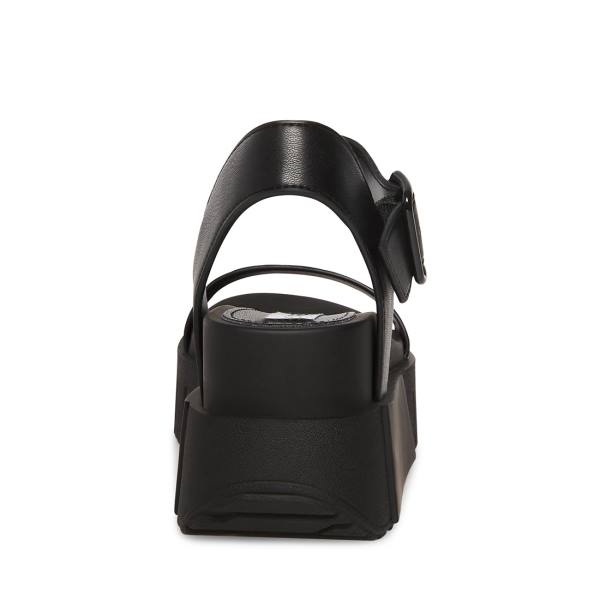 Sandały Damskie Steve Madden Pastry Czarne | SM-495VH