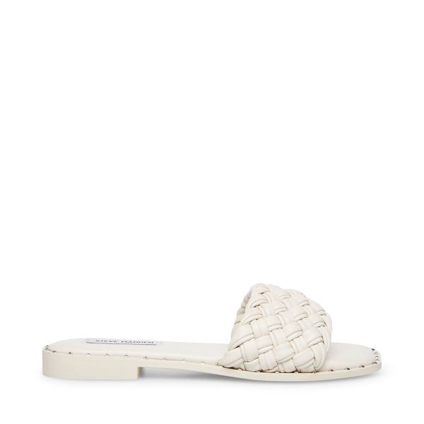 Sandały Damskie Steve Madden Santina Bone Beżowe | SM-347GC