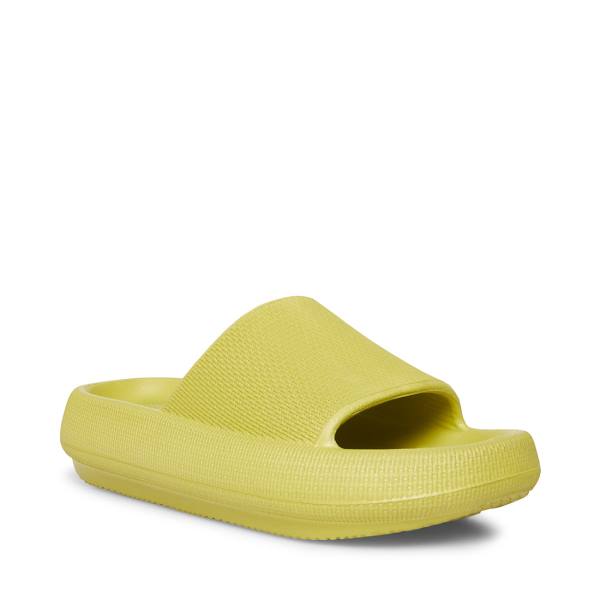 Sandały Damskie Steve Madden Scuba Lime Głęboka Zielone | SM-371BD