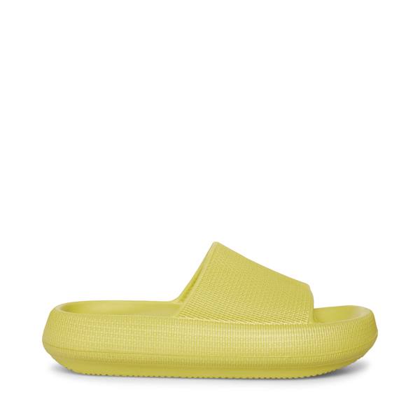 Sandały Damskie Steve Madden Scuba Lime Głęboka Zielone | SM-371BD