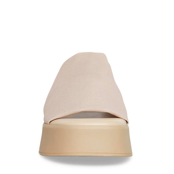 Sandały Damskie Steve Madden Slinky30 Tan Brązowe | SM-035TK