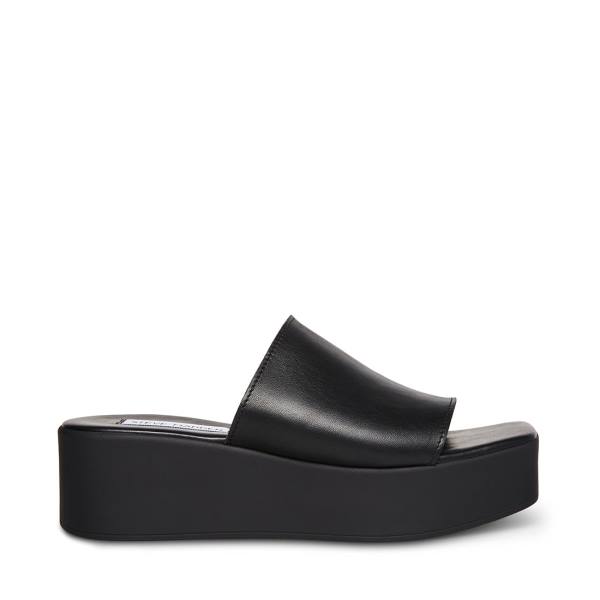 Sandały Damskie Steve Madden Tapanga Czarne | SM-297QL