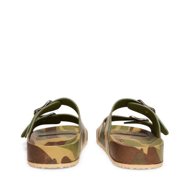 Sandały Damskie Steve Madden Teddy-t Camouflage | SM-895WB